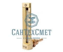 Термометр жидкостный виброустойчивый  угловой ТТ-В 150 100С  1/2"